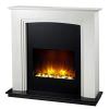 Chimenea elctrica de pie con LED