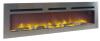 Built-in electric fireplace Brite Inox 3XL by Efydis with remote control 2000W Electric fireplace thermoventilated large size suitable for environments up to 30 square meters Thermostat and Timer 8 hours Led flame effect in the colors Yellow Red and Blue
