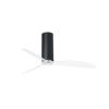 Ventilateur Noir  Pales Transparentes