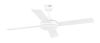 Ceiling Fan Without Light Mallorca White
