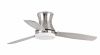 Ceiling Fan With Light Mpcshop Tonsay 33385 Matt Nickel Fan With 3 Reversible Wooden Blades (grey And Mahogany) Diameter 51,9 Inch 3 Adjustable Speeds With Remote Control Included