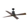 Ceiling Fan Ip44 Winche Black And Brown