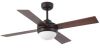 Rust Brown Fan With Light And Remote