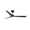 Ventilatore Soffitto 3 Pale Milos Nero