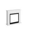 Frame For Fireplace Frode For Electric Insert Tagu Powerflame Wooden Frame White Colour Dimensions Lxwxh 99x25x88,3 Cm