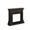 Magna fireplace frame for electric insert Tagu Powerflame Wooden structure color Walnut Dimensions LxWxH 113.7x28.2x102.2 cm