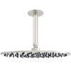 Kit Brazo Difusor Inox 30cm Techo