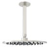 Kit Braccio Soffione Inox 25cm Soffitto