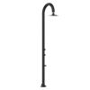 Enjoy The Versatility Of Our Black Aluminum Shower, Equipped With An Advanced Round I-switch Sensor Showerhead. Designed For Flexible Installation, Both Indoor And Outdoor, It Allows You To Vary The Water Jet With a Hand Movement.