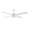 Powerful and efficient white DC ceiling fan with 4 blades model Link Diameter 122 cm with remote control 5 speeds. Dimmable 15W LED light 3000, 4000, 5000K. Switch-off timer 1 hour, 2 hours, 4 hours, 8 hours. Energy saving