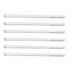 Set of 6 aluminium shovels Albatross White Diameter 210 cm