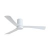 Ventilatore Da Soffitto Bianco Con Luce Led 15w Finitura Di Alta Qualit e Design Contemporaneo. Motore Dc 35w a Risparmio Energetico, Molto Silenzioso, Ideale Per Camere Da Letto. Funzione Estate-inverno. Diametro 132 Cm. Telecomando 5 Velocit