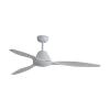 Ceiling fan without light model Triumph ABS white with AC motor and components of high quality and long life with technology and design of last generation Useful reversible function summer winter for rooms up to 20mq
