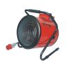 Industrial space heater 9000W MHTeam EH4-09 with handle Professional portable three-phase heater for production halls and building sites 2 heat levels 4500-9000 Watt Protection IPX4 Colour red