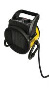 Electric 2000W ceramic heater with handle MHTeam EH6 yellow