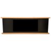 Mobile Nero In Legno Per Camino