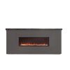 Anthracite Wooden Cabinet With Fireplace