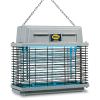 Electric Insect Screen Moel 304 Cri Cri Ideal For Medium-sized Environments Equipped With 1 Uv-a Lamp Of 15 w And a Range Of Action Of About 8-10 m Ipx3 Against Rain Dim. In Mm 355x155x315 Weight 4.1kg Mosquito Net Proposed At The Best Price By Mpc Shop 