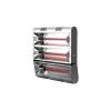 Lampada Riscaldante Ad Onde Corte Moel 79304 Hathor Riscaldatore Ad Alta Resa Per Interni Ed Esterni Protezione Ip55 Riscaldatore Industriale Trifase Da Installazione Con 3 Lampada Ir-a Da 2000w Ciascuna Copertura Da 16 a 20 Metri Quadri