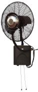 Professional Wall fan spray O FRESH Domestic and professional use Ideal for Terraces Bar Swimming pools Spaces game Action range up to 80 m2 Infinite range Connected to water hose Spa tank 4 litres Shovel 50 cm oscillating