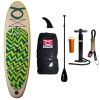 Stand up paddle board, green sup for sea