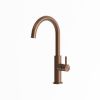 Rubinetto miscelatore cucina basso inox