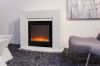 Complete Fireplace With Wooden Frame 