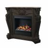 Stone Frame Electric Fireplace 