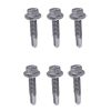 Screw Set 6 Pieces Steel 