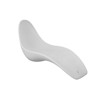 Chaise Longue Chaise Longue Sirio En Blanc. Entirement Fabriqu En Pe De Haute Qualit, Article Moderne Et Luxueux, Rsistant  L'eau. Excellent Pour Une Utilisation Intrieure Et Extrieure. Trs Rsistant Aux Uv, Recyclable. Dimensions 178x62x91 Cm.