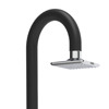 Ducha Negra Con Ducha Superior De Leds 