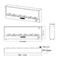 Builtin And Freestanding Electric Firepl