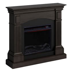 Wenge Floor Fireplace