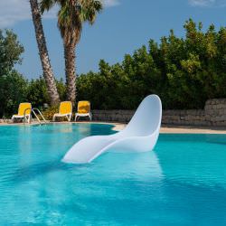 Chaise Longue Per Giardino Sirio Hdpe