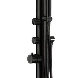 Doccia Esterna Nera Inox Alta Qualita