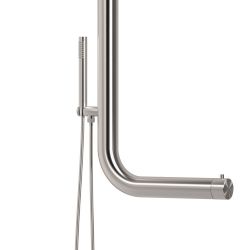 Doccia Per Esterno a Muro In Inox