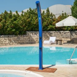 SINED  Doccia Blu a Energia Solare In Alluminio  un prodotto in offerta al miglior prezzo online