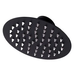Doccia Solare Nera In Alluminio Dafne