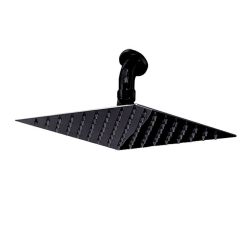 Doccia Solare Nera Alluminio Sined Ella