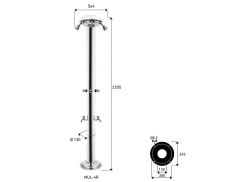 Douche Extrieure Multiple Avec Robinets