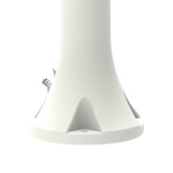 Ducha Blanca Con 3 Chorros De Led 