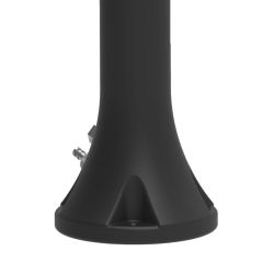 Ducha Negra 3 Chorros Led 
