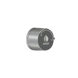 Ducha Negra 3 Chorros Led 