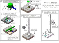 Quality Shower Cold Water Swimming Pool