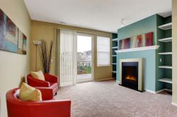 Modern Floor Fireplace
