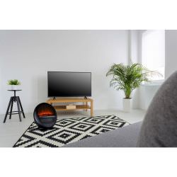 Chemin Arte  Black Floor Fireplace is a product on offer at the best price