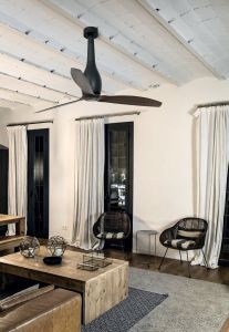 Ventilatore Con App Eterfan Nero Lucido