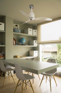 Ventilatore Wifi Eterfan Bianco Con Luce