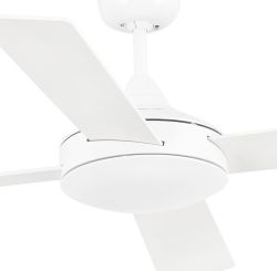 Ceiling Fan Without Light Mallorca White