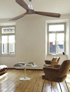 Ceiling Fan With Walnut Blades Lantau